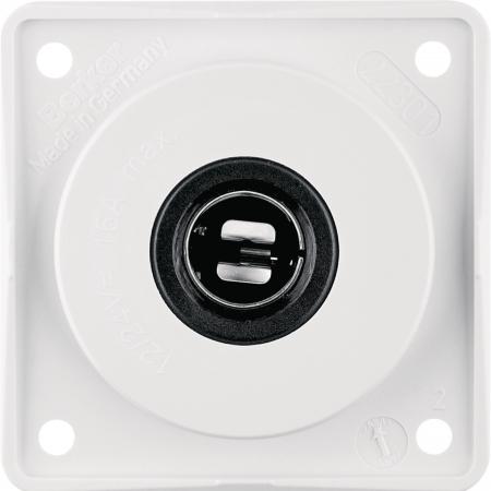Berker 945172509 12V Steckdose Integro polarweiß glänz.