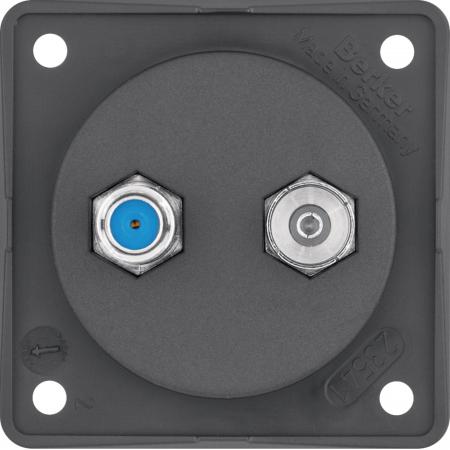 Berker 945602505 Antennen Verbinderdose Radio/SAT ITG ant