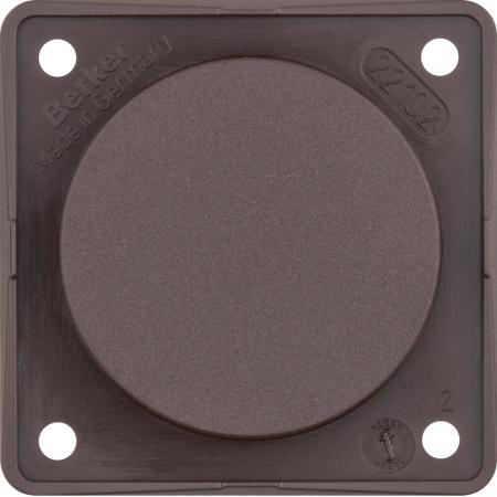 Berker 945162501 Blindverschluss ITG Flow/Classic braun