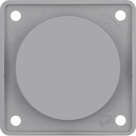 Berker 945162507 Blindverschluss ITG Flow/Classic grau gl