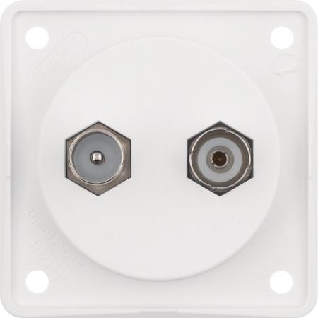 Berker 945612502 Antennen Verbinderdose TV/Radio ITG pw