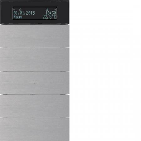 Berker 75665594 Tastsensor 5f m Te.reg u Disp B.IQ Alu