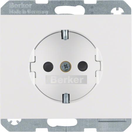 Berker 47357009 SCHUKO UP Steckdose 1-fach mit erhöhtem Berührungsschutz K.1 pol