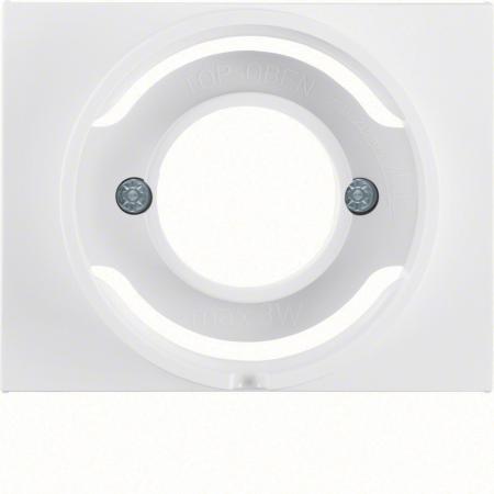 Berker 11677009 Zentralstück für Lichtsig E14 K.1 polarw