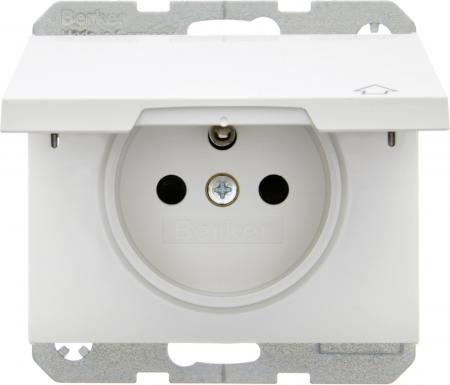Berker 6765777109 Steckdose m SK-Stift KD K.1 pw