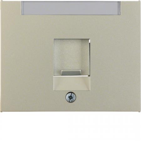 Berker 11707004 Zentralstück m Staubs u BF K.5 Edelstahl