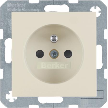 Berker 6765768982 Steckdose m SK-Stift erh BS S.1/B.x weiß