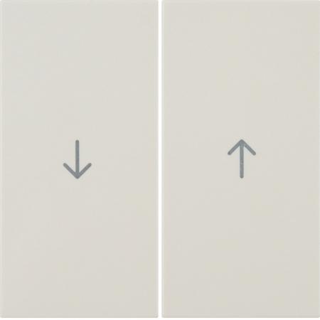 Berker 16258982 Wippen m Aufdr Symbol Pfeil S.1/B.x weiß