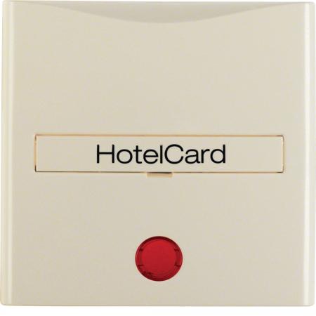 Berker 16408982 Hotelcards m Druck u rot Ls S.1/B.x weiß