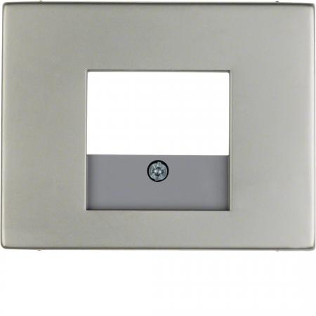Berker 10357004 Zentralstück mit TAE Std K5 E-Stahl
