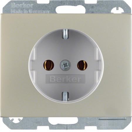Berker 41157004 Steckdose SCHUKO K.5 Edelstahl Rostfrei