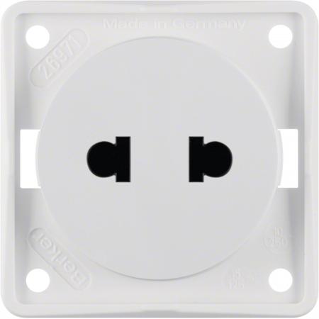 Berker 962572502 Steckdose ohne SK Euro-US Stand ITG pw