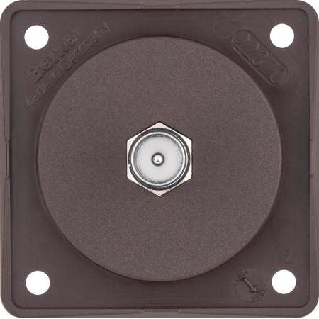 Berker 945812501 Antennen Verbinderdose TV ITG braun matt