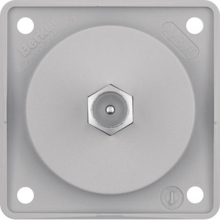 Berker 945812506 Antennen Verbinderdose TV ITG grau matt