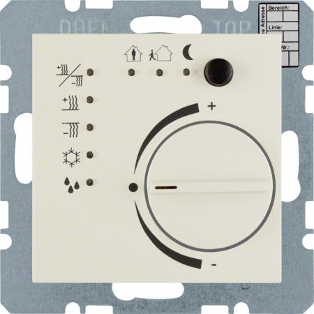 Berker 75441152 Raumtemperaturregler m Ta-Sst IB S1 weiß
