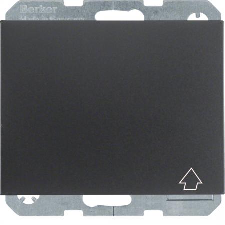Berker 47517106 Steckdose SCHUKO m KD erh BS K.1 anthr