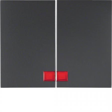 Berker 14377006 Wippen beleuchtb K.1 anthrazit matt
