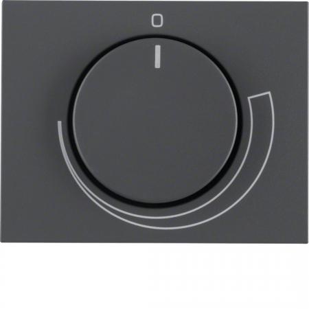 Berker 11357206 Zentralstück m Knopf f DzStell K.1 anthr