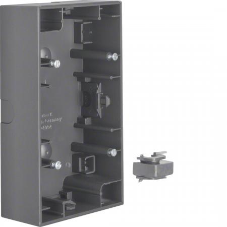 Berker 10427006 Aufputz-Gehäuse 2fach K.1 anthrazit matt