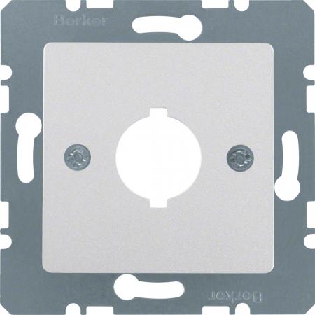 Berker 14311404 Zentralplatte f BG Ø 18,8 mm alu matt