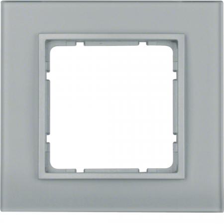 Berker 10116414 Rahmen 1fach B.7 Glas alu