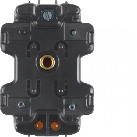 Berker 1680 LED-Aggreg. m. N-Kl. f. Seriensch., sw