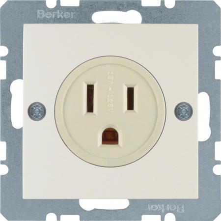 Berker 41668982 Steckdose SK NEMA 5-15 R S.1/B.x weiß
