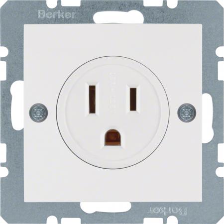 Berker 41661909 Steckdose SK NEMA 5-15 R S.1/B.x pw
