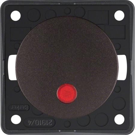 Berker 937622531 Kontr.-Aus. 2p, 12V, LED, Flow/Pure, br