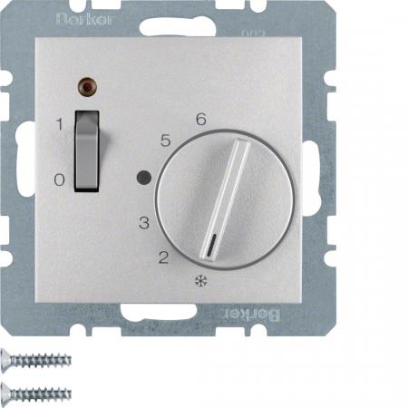 Berker 20311404 RTR 24V Ö m Z-St Wip-Sch u LED B.1 Alu