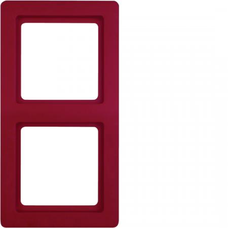 Berker 10126062 Rahmen 2fach Q.1 rot