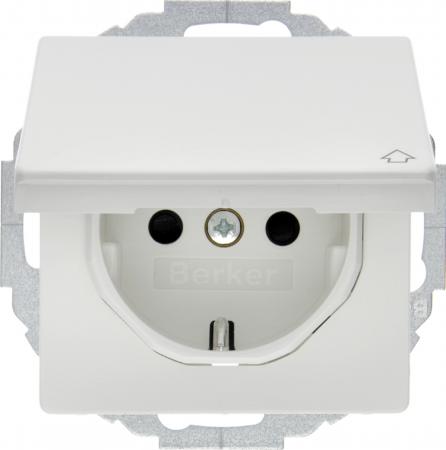 Berker 47446089 Steckdose SCHUKO m KD erh BS Q.x pw