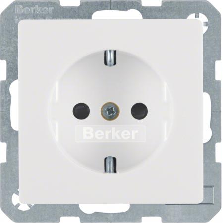 Berker 41236089 Steckdose SCHUKO erh BS Q.x pw