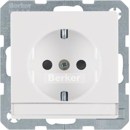 Berker 41496089 Steckdose SCHUKO BSF erh BS Q.x pw