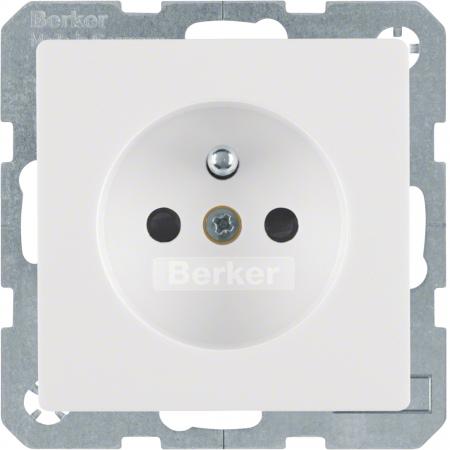 Berker 6765766089 Steckdose m SK-Stift erh. BS Q.x pw