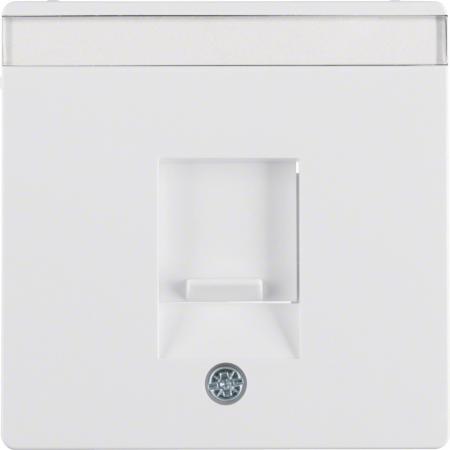 Berker 11706089 Zentralstück m Staubs u BF Q.x polarweiß