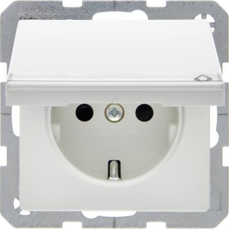 Berker 47526089 Steckdose SCHUKO m KD BF erh BS Q.x pw