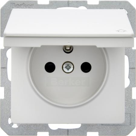 Berker 6765836089 Steckdose m SK-Stift KD Q.x pw