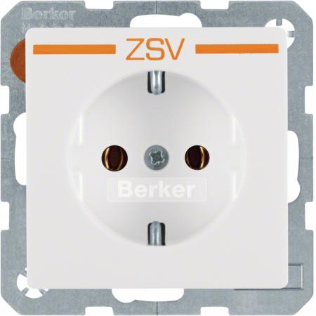 Berker 47436049 Steckdose SCHUKO m Druck ora Q.x pw