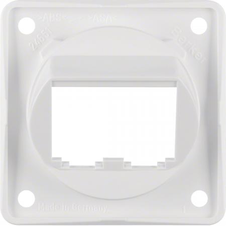 Berker 845582509 Tragplatte f 2 BTR-/E-DAT-Module ITG pw