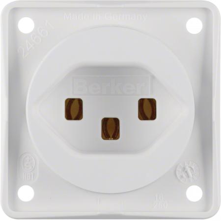 Berker 962592502 Steckdose mit SK CH Typ 23 ITG polarweiß