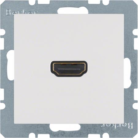 Berker 3315421909 HDMI Steckdose S.1/B.3/B.7 pw matt