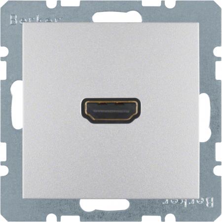 Berker 3315421404 HDMI Steckdose B.7 alu matt
