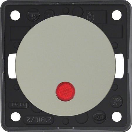 Berker 937522524 Kontr.-Aussch. 2p Aufd., Flow/Pure, e-st