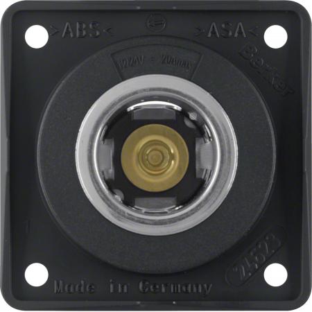 Berker 845712503 Power-Steckdose 12V Integro Einsätze sw