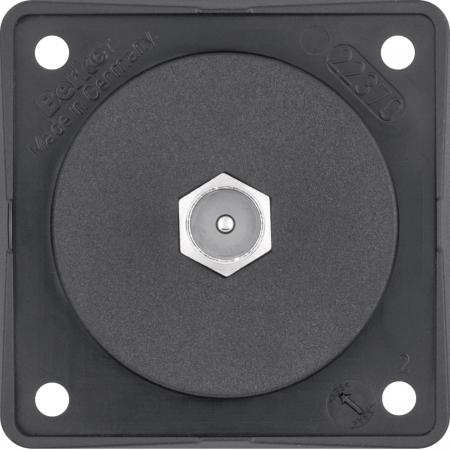 Berker 945812503 Antennen Verbinderdose TV ITG schwarz