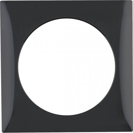 Berker 918272510 Rahmen 1fach Integro Flow schwarz glänz