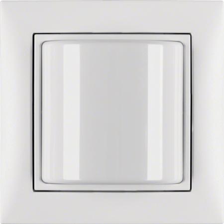 Berker 52039909 Lichtsignal mit Rahmen S.1 polarweiß mat