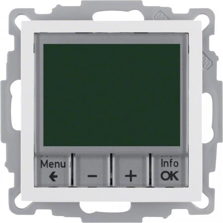 Berker 20448989 Temp.-Regler, Schließer, m. Z.-Stk., zeitgesteuert S.1/B.3/B.7 p