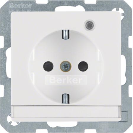 Berker 41106089 Steckdose SCHUKO LED BSF erh BS Q.x pw